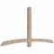 Ekena Millwork Bellingham Smooth Timber Gable Bracket, Douglas Fir, 84"W x 42"H x 3 1/2"D x 3 1/2"F, 12/12 Pitch GBW084X42X0404BEL00SDF - alternate 4